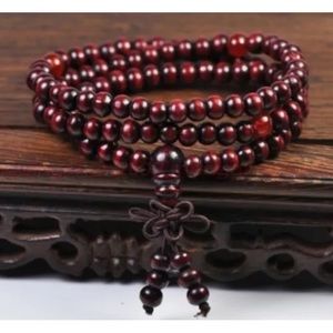 Yoga Meditation Sandalwood Mala Bead Bracelet